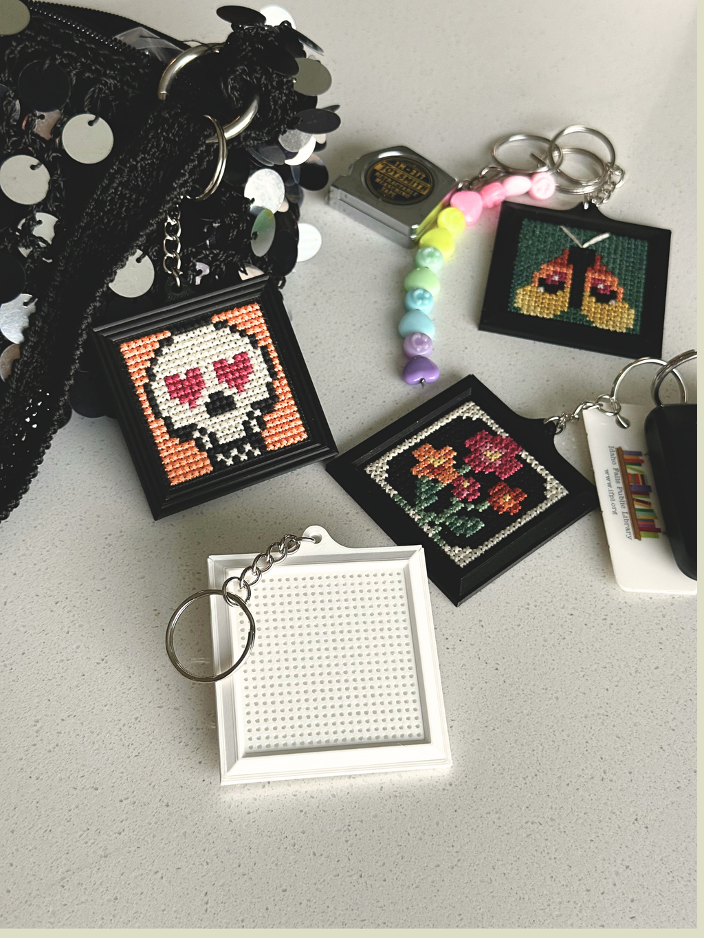Stitchable Keychain - STL Download - Craft Club Use