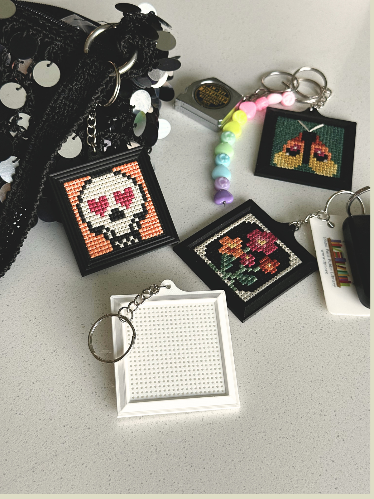 Stitchable Keychain - STL Download - Craft Club Use