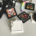 Stitchable Tiny Frame - Keychain - Magnet