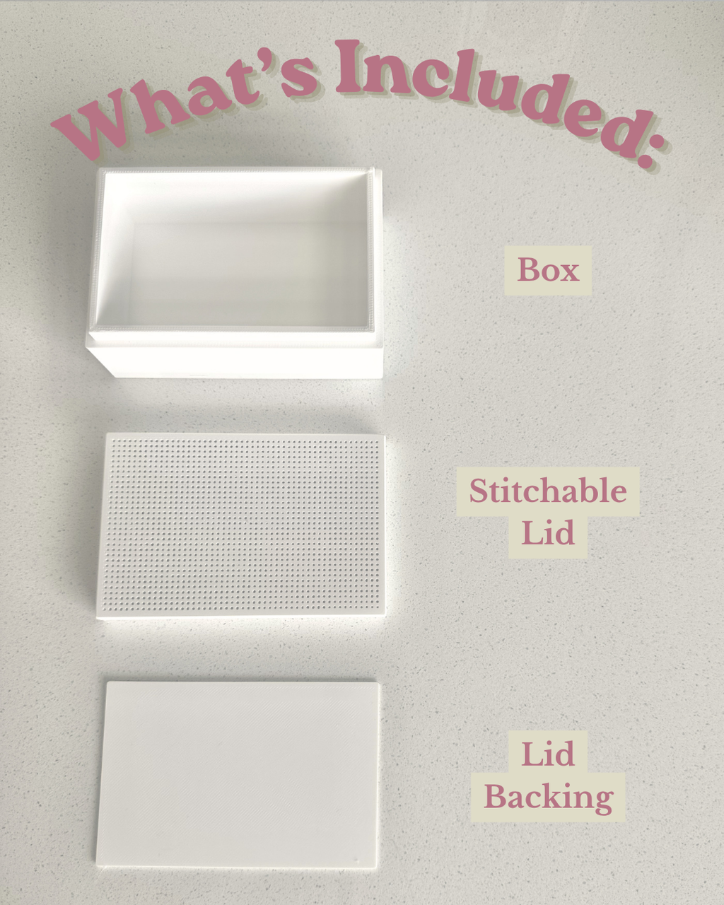 Stitchable Box - Card Deck Box