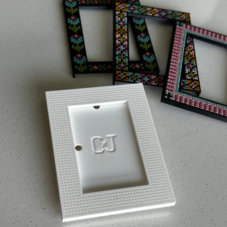 Stitchable Mini Frame- STL Download - Craft Club Use