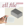 Stitchable Game Deck Box – STL File Instant Download – 3D Print Cross Stitch Box