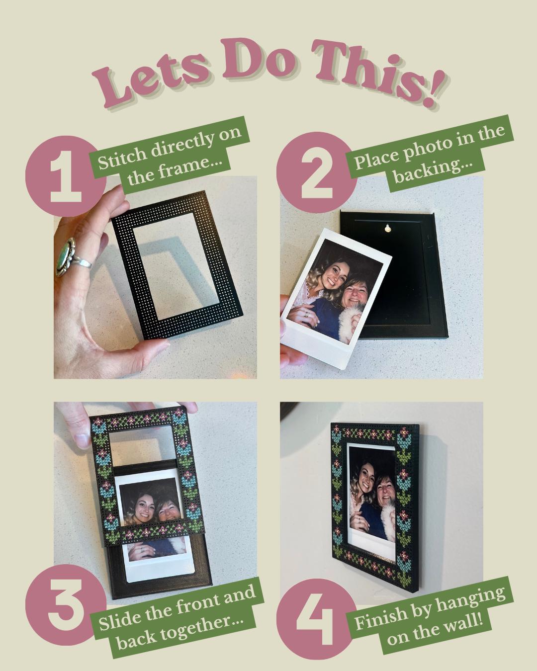 Stitchable Mini Frame - Set of Two