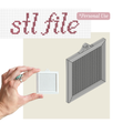 Stitchable Keychain – STL Download – Personal Use