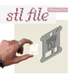 Stitchable Embroidery Floss Drop – STL File Instant Download – 3D Print Thread Organizer
