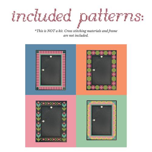 Patterns for Stitchable Mini Frame - Digital Download
