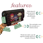 Stitchable Switch Dock Cover - Cross Stitch Blank