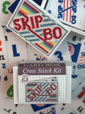 Cross Stitch Kit- Stitchable Card Box- Skip-Bo