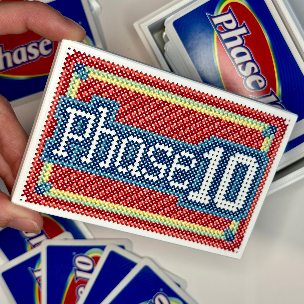 Cross Stitch Kit- Stitchable Card Box- Phase 10
