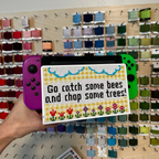 Stitchable Switch Dock Cover - Cross Stitch Blank