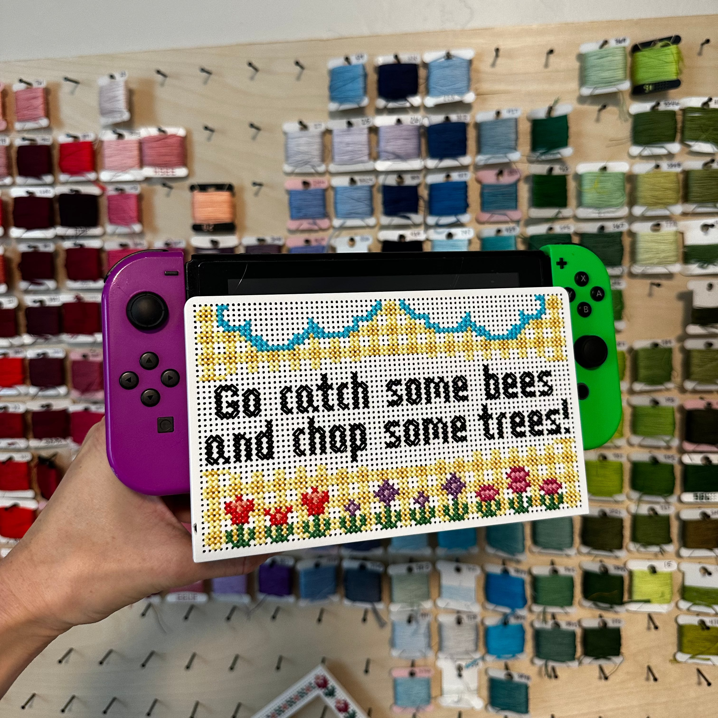 Stitchable Switch Dock Cover - STL Download - Personal Use