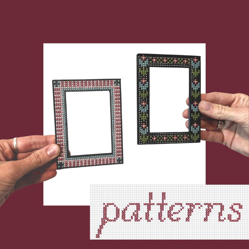Patterns for Stitchable Mini Frame - Digital Download
