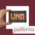 Patterns for Stitchable Card Game Box - Digital Download