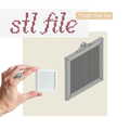 Stitchable Keychain - STL Download - Craft Club Use