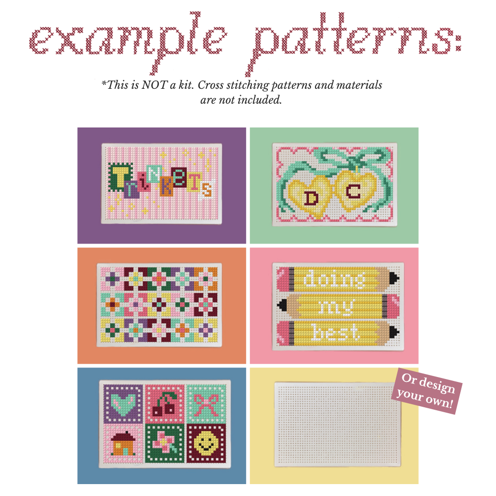 Stitchable Card Game Box – 3D Printed Cross Stitch Deck Holder