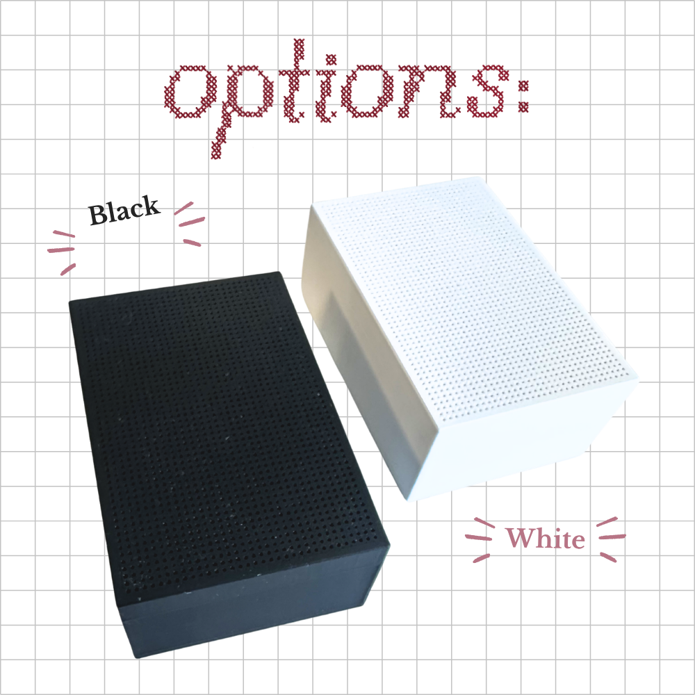 Stitchable Card Game Box – 3D Printed Cross Stitch Deck Holder