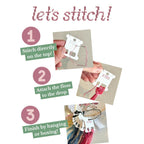 Stitchable Embroidery Floss Drop – 3D Printed