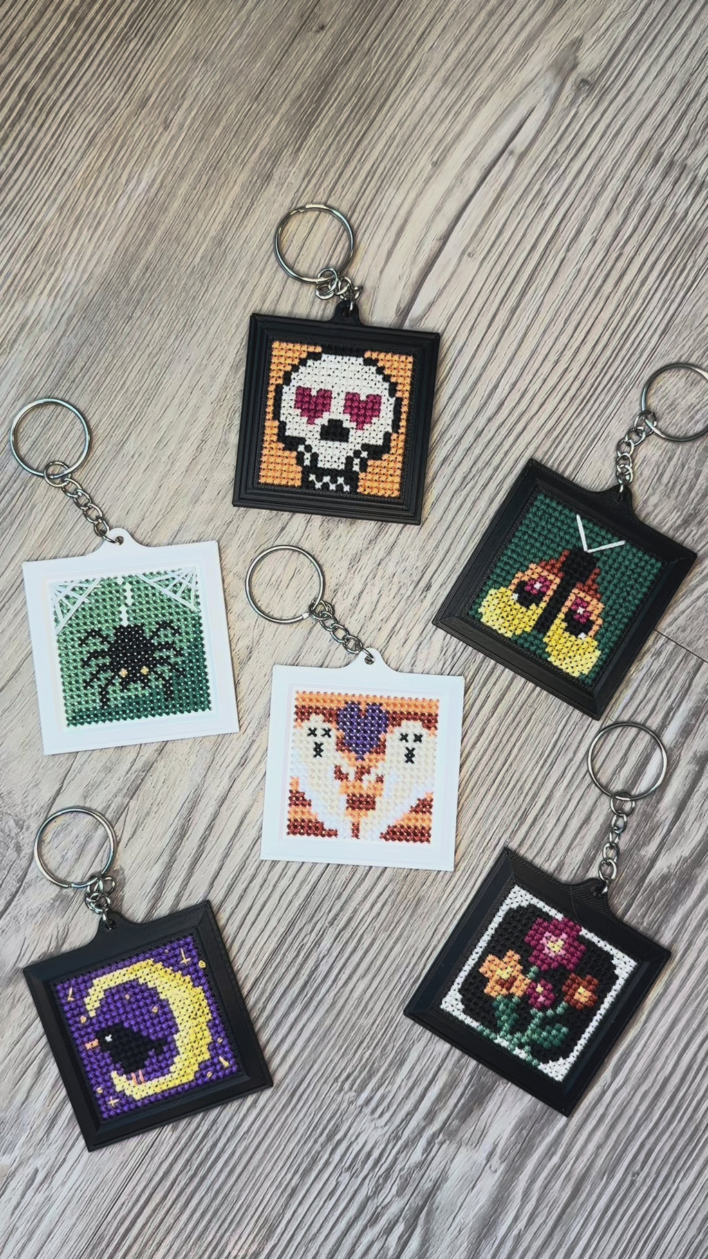 Tiny Halloween - Cross Stitch Patterns - Digital Download