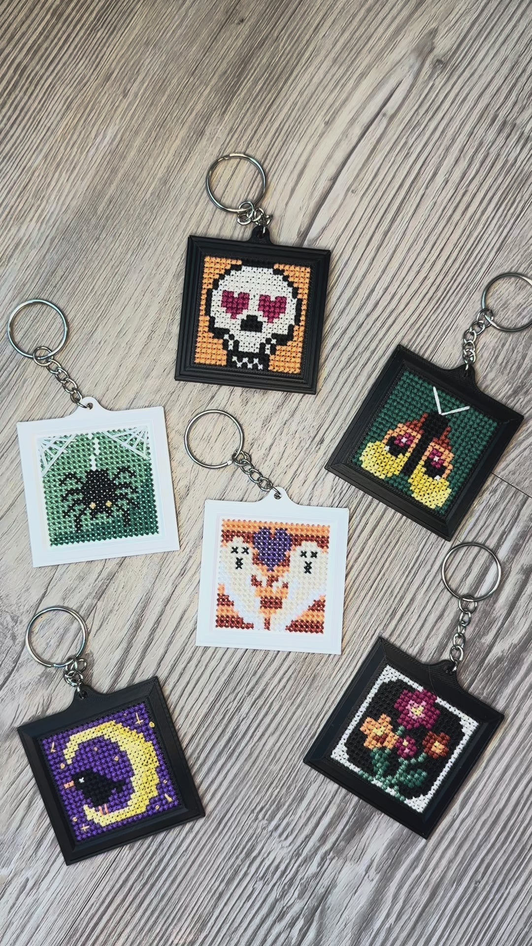 Tiny Halloween - Cross Stitch Patterns - Digital Download
