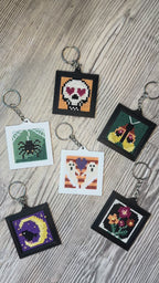 Stitchable Keychain - STL Download - Commercial Use