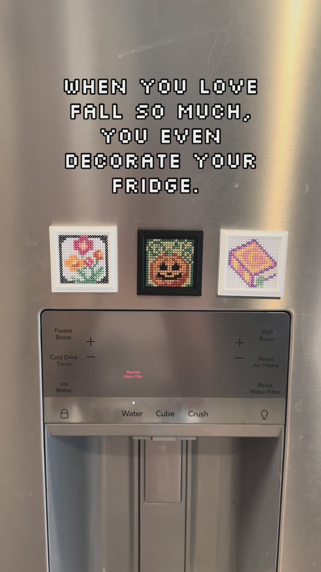 Stitchable Magnet - Tiny Frame - Cross Stitch