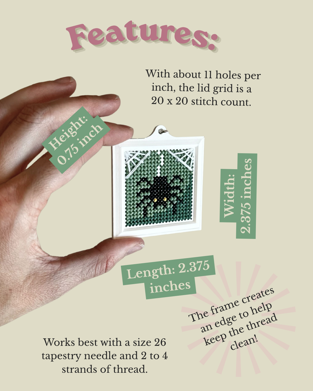 Stitchable Keychain - STL Download - Personal Use